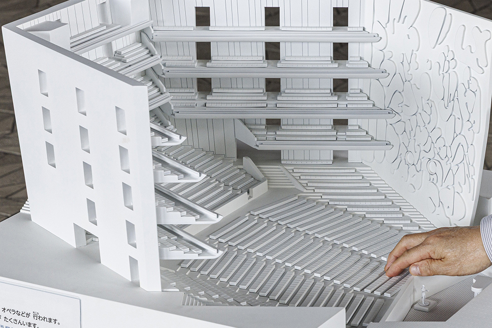 大ホール触察模型の写真3