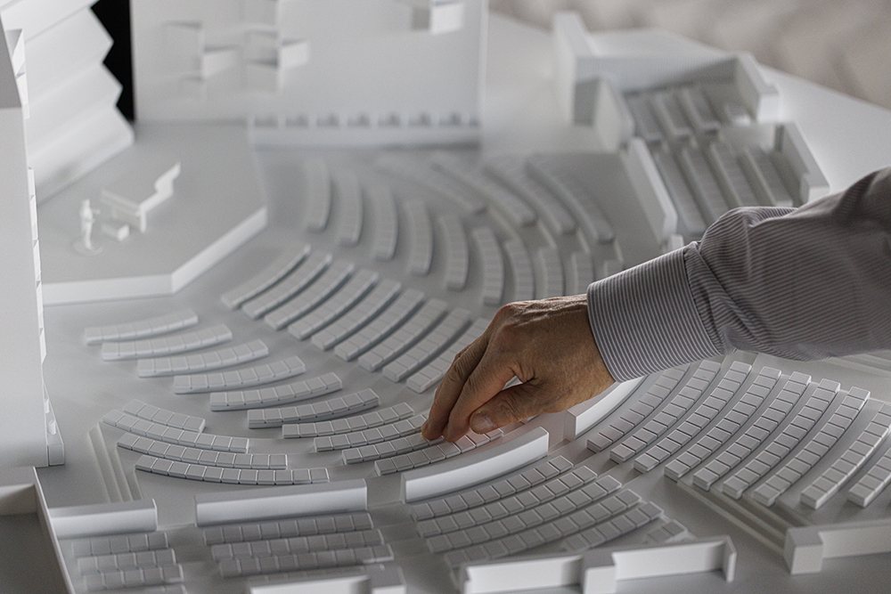 小ホール触察（しょくさつ）模型の写真1